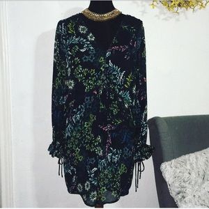 Chiffon Floral Dress